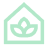 Icone maison verte