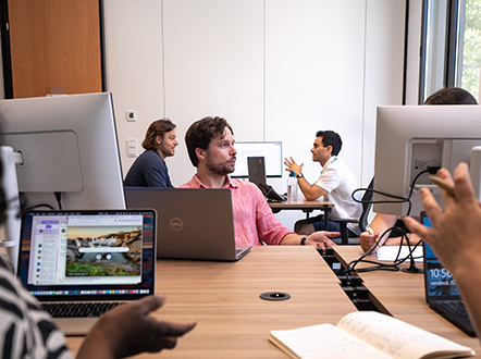 Equipe CEE au travail