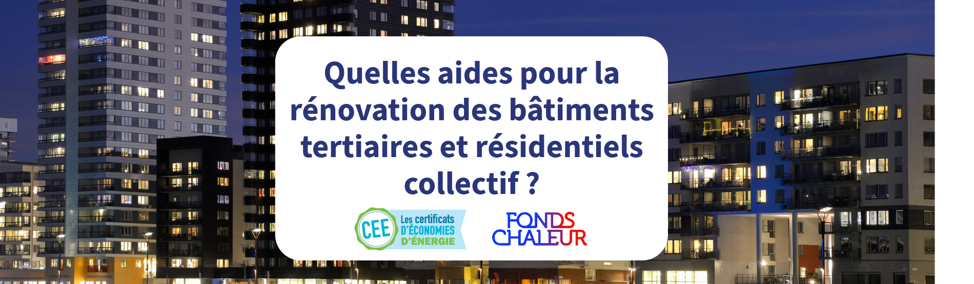 Comment réduire la consommation énergétique des bâtiments ?